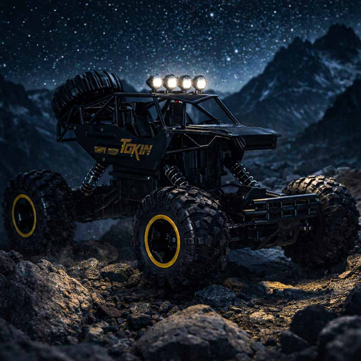 RC-bil Rock Crawler 1:12 4WD METAL sort