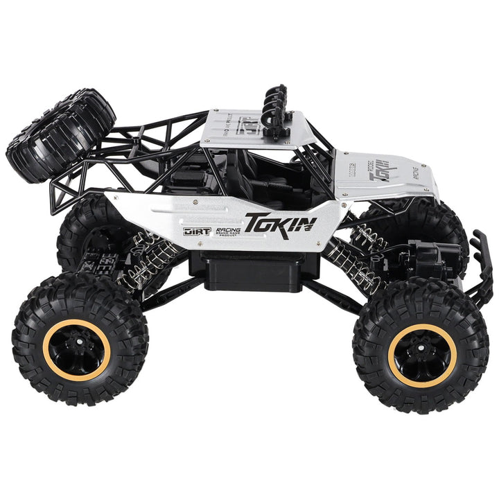 RC-bil Rock Crawler 1:12 4WD METAL sølv