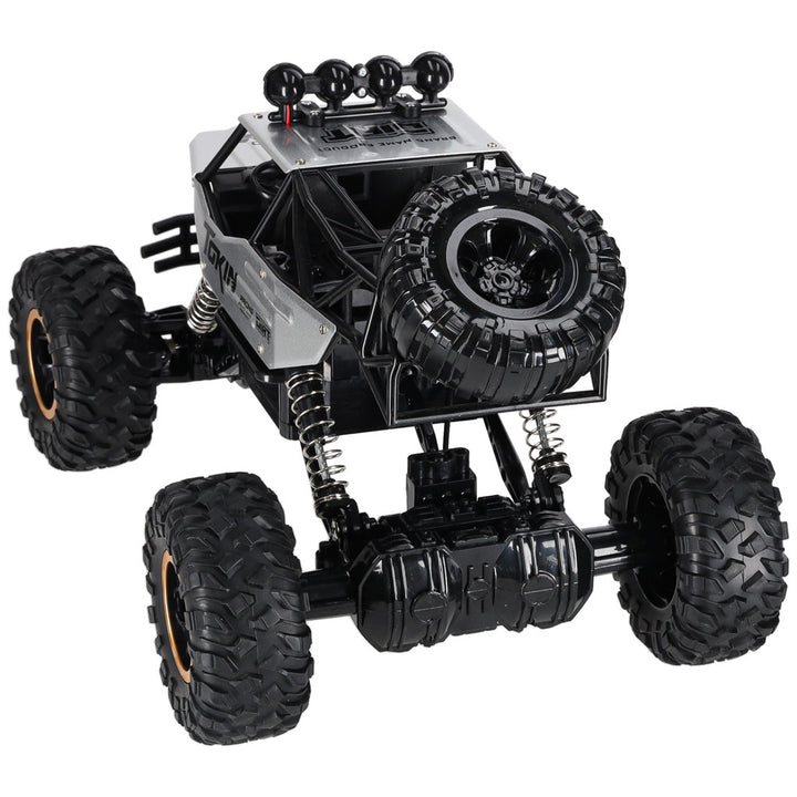 RC-bil Rock Crawler 1:12 4WD METAL sølv