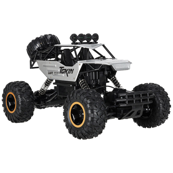 RC-bil Rock Crawler 1:12 4WD METAL sølv
