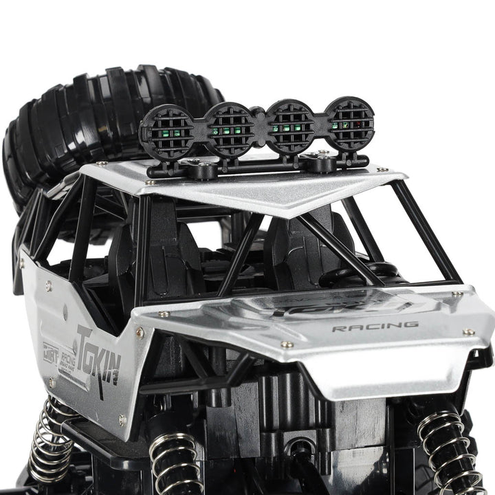 RC-bil Rock Crawler 1:12 4WD METAL sølv