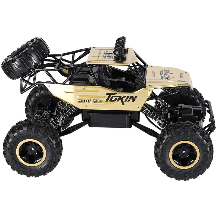 RC-bil Rock Crawler 1:12 4WD METAL guld