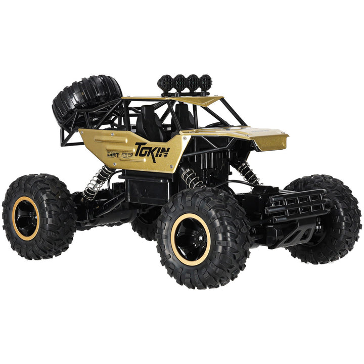 RC-bil Rock Crawler 1:12 4WD METAL guld