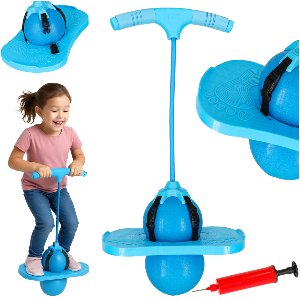 Børnetrøje pogo balance trøje blå