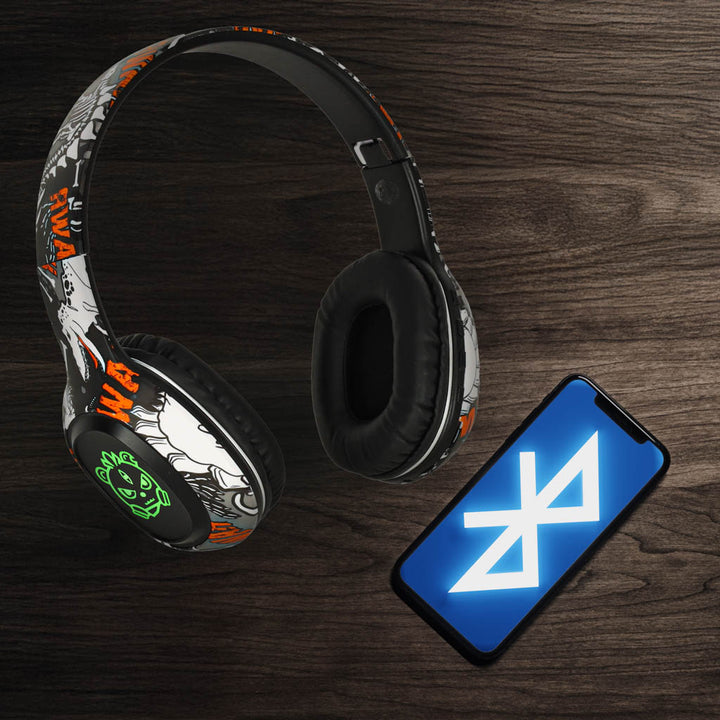 Bluetooth Gaming Sport Trådløse In-Ear Hovedtelefoner Sort