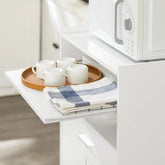 Møbel med hjul, velegnet i køkken eller kontor, 59x40x92 cm