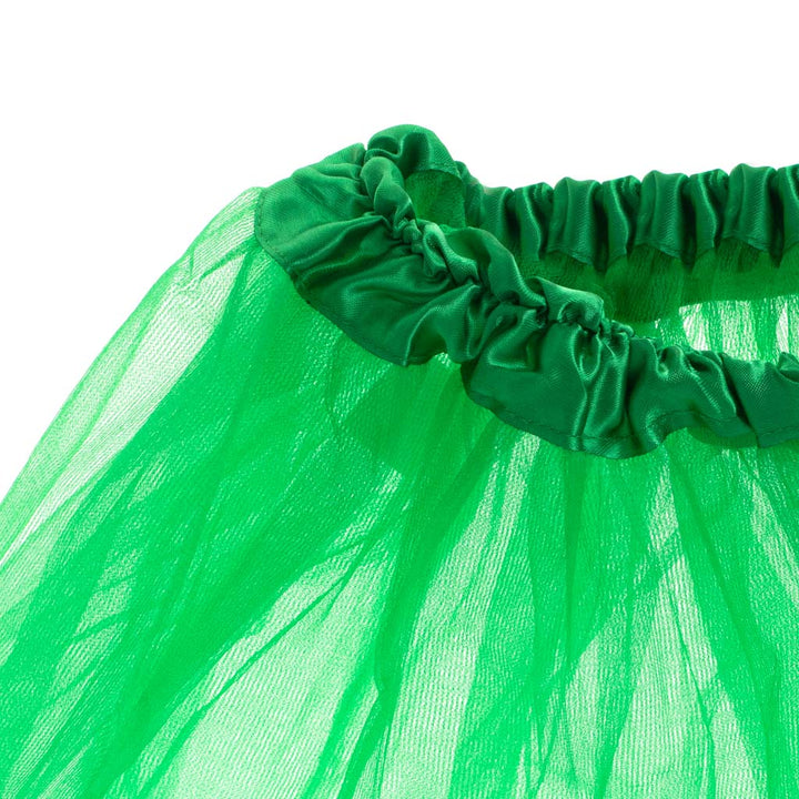 Tyl nederdel tutu kostume kostume grøn