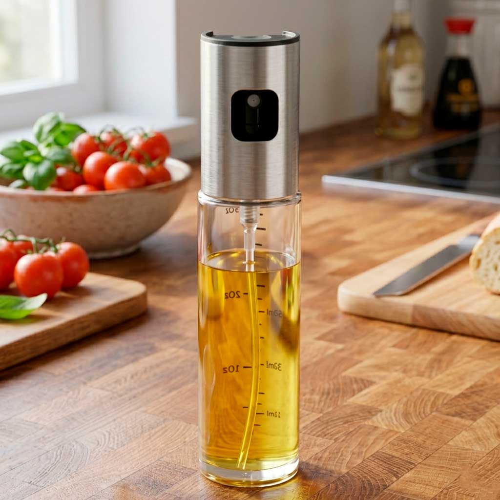 Oliedispenser-sprøjte med 100 ml skala