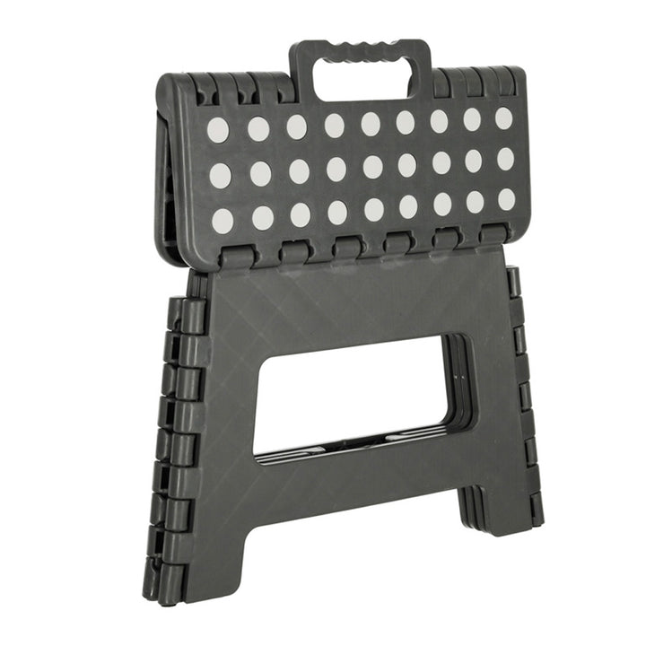 Skridsikker foldbar skammel 22 cm mørkegrå