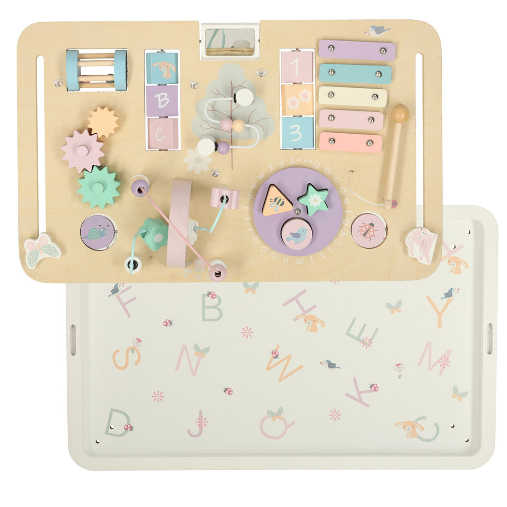 Lulilo montessori manipulationsbord i pastel