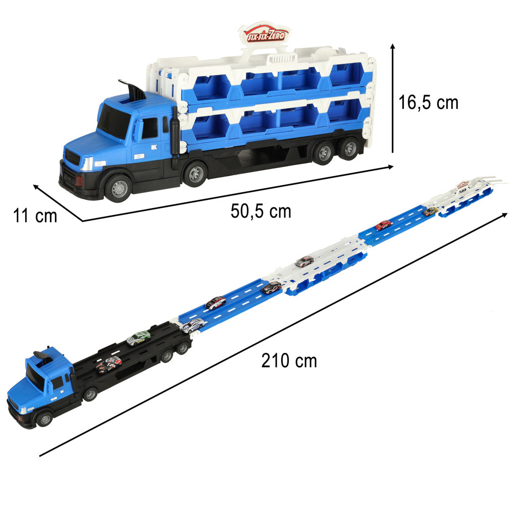 Biltrailertransporter foldbar XXL blå