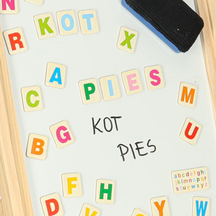 Magnetisk tavle abacus papir kridtbogstaver gratis