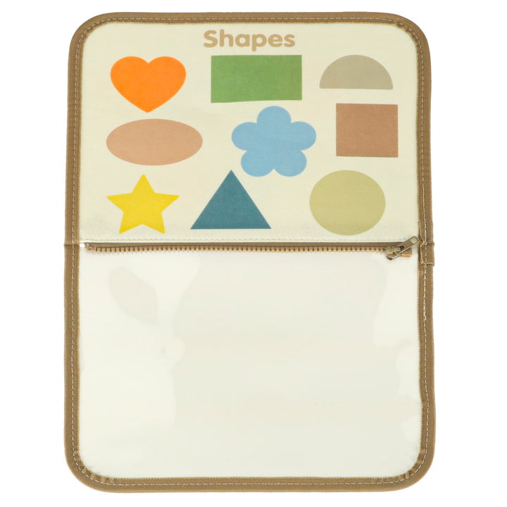 Sensorisk sensorisk Montessori manipulationsbræt dinosaur-etui