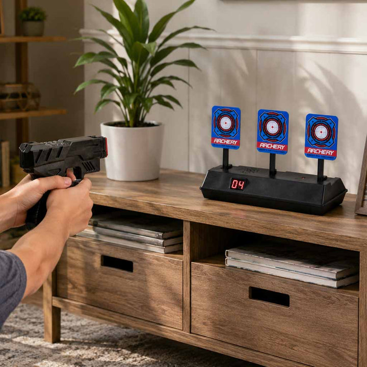 Elektronisk skydemål 3 digitale mål