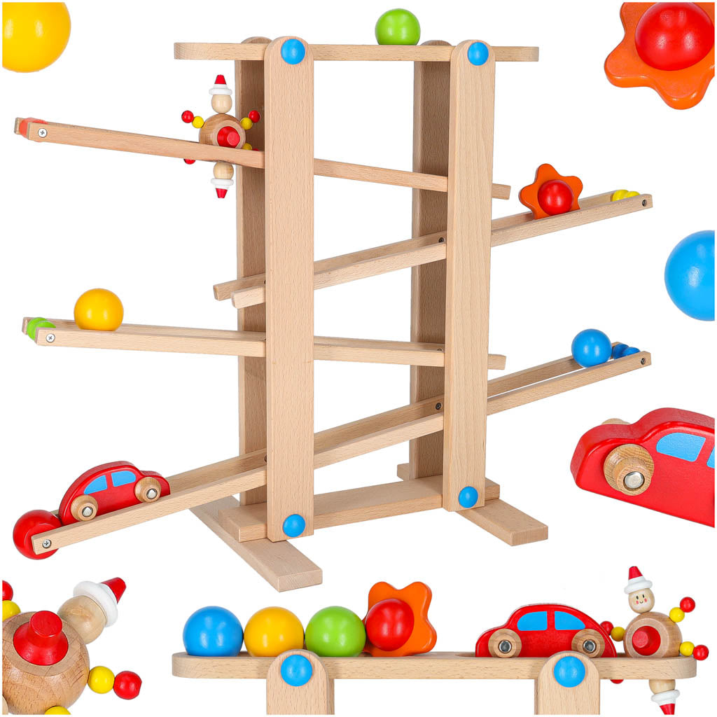 Montessori XXL trækuglebane kulodrom