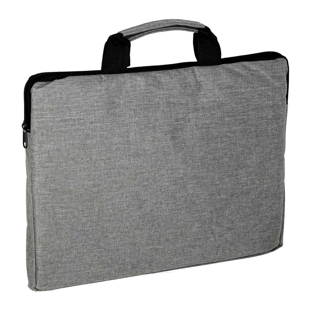Laptoptaske 15,6 tommer etui cover dokumentmappe dame herre grå