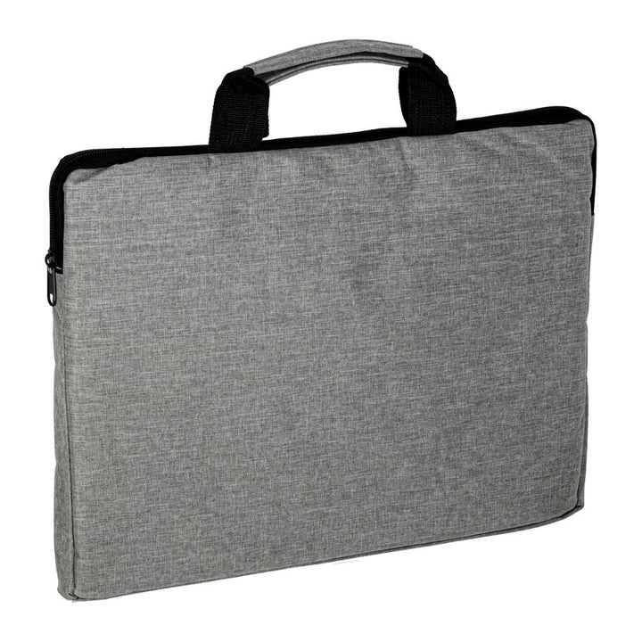 Laptoptaske 15,6 tommer etui cover dokumentmappe dame herre grå