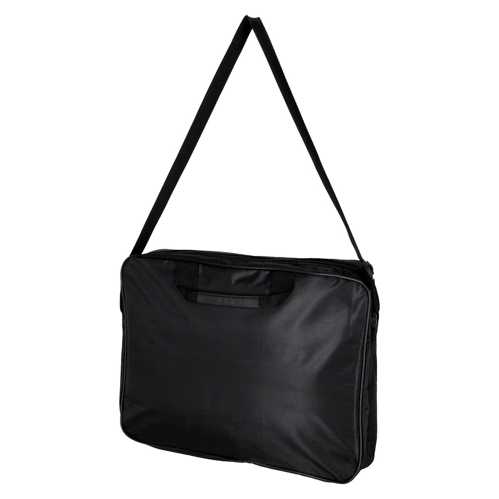 Laptoptaske 15,6 tommer etui etui med rem dokumentmappe dame herre sort