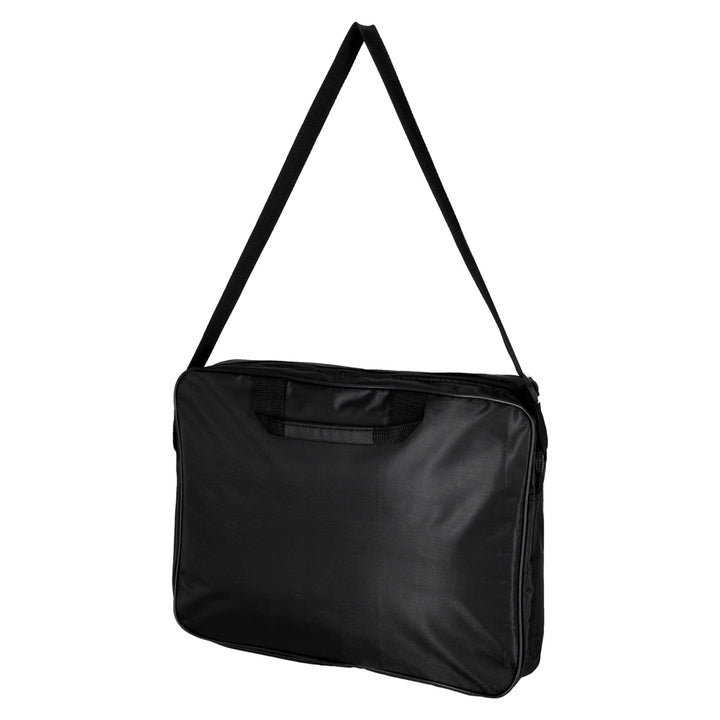 Laptoptaske 15,6 tommer etui etui med rem dokumentmappe dame herre sort