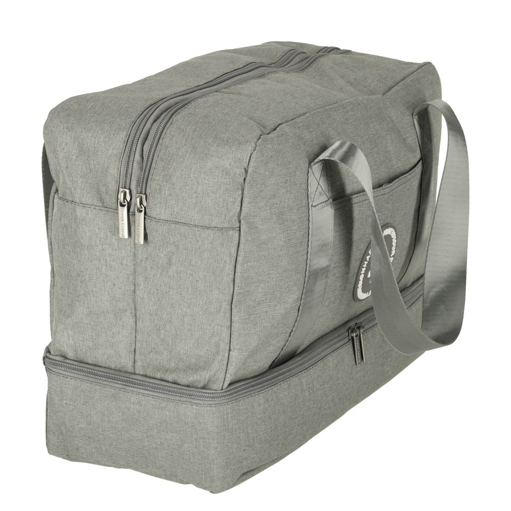 Rejsetaske håndbagage 39 x 18 x 30 cm grå