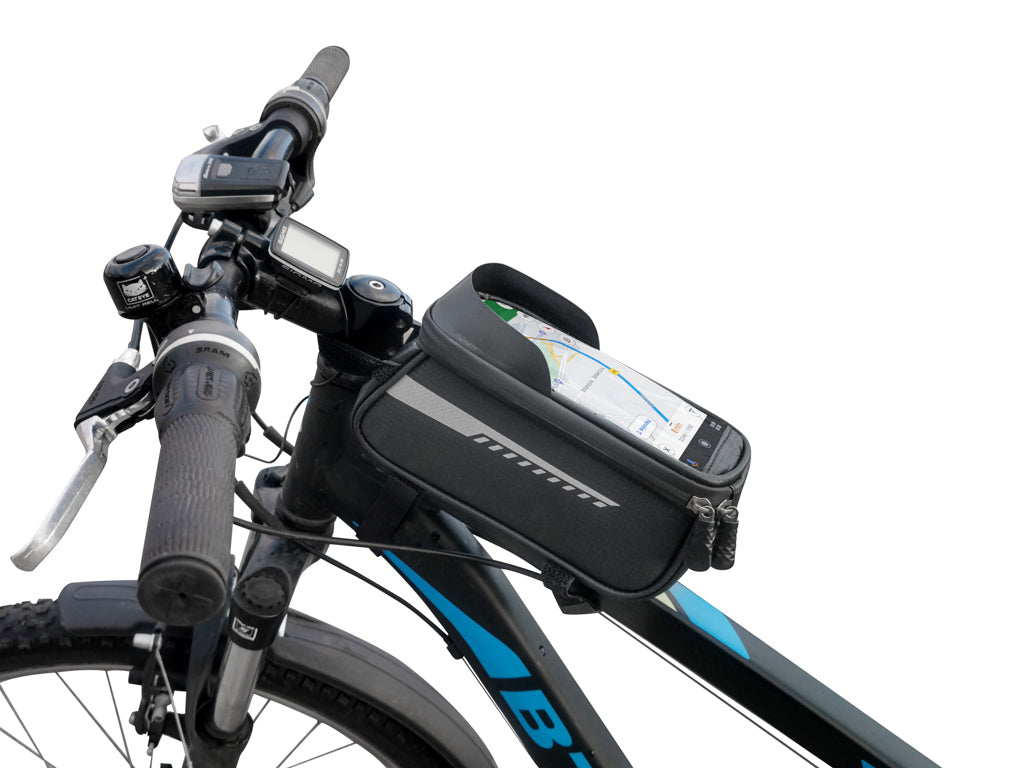 Cykeltaske, vandtæt telefonholder