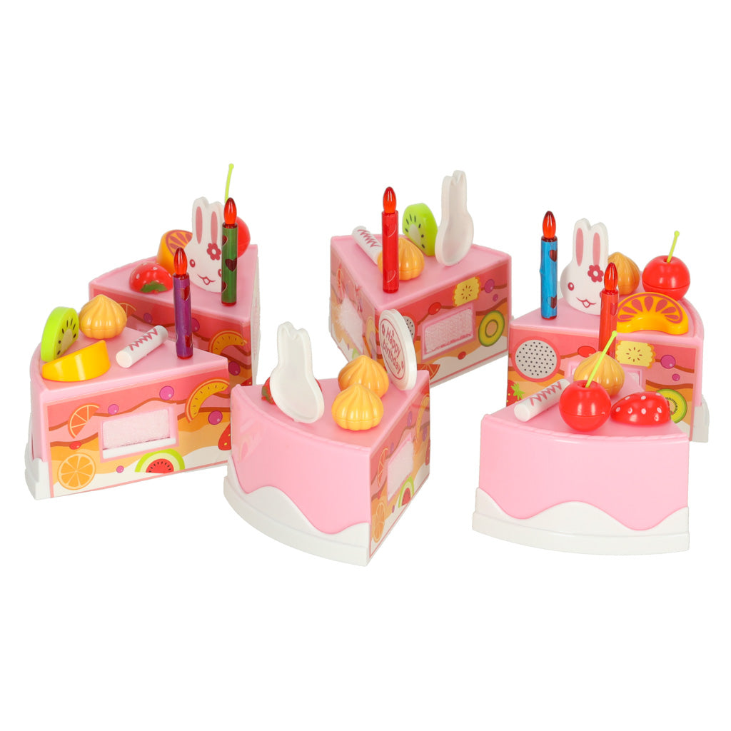 Fødselsdagskage skærekøkken 75 el. pink