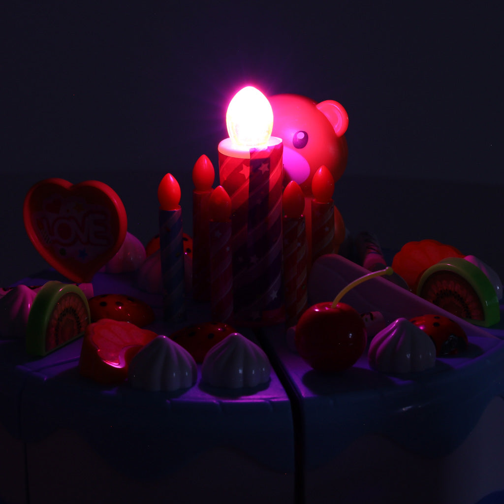 Fødselsdagskageudskæring Køkken 80 el. Blå