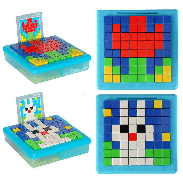 Kreative puslespilsblokke mosaikpuslespil