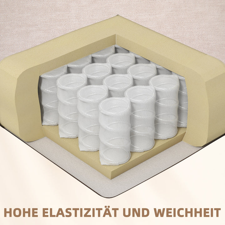 Massagestol med varme- og lænefunktion, drejelig, op til 150 kg, metalstel, 98 x 90 x 98 cm, beige
