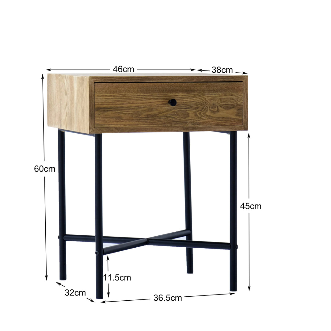 TORRING sidebord med skuffer – skandinavisk design og praktisk opbevaring