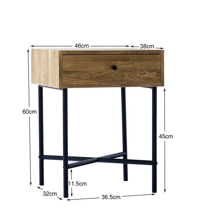 TORRING sidebord med skuffer – skandinavisk design og praktisk opbevaring