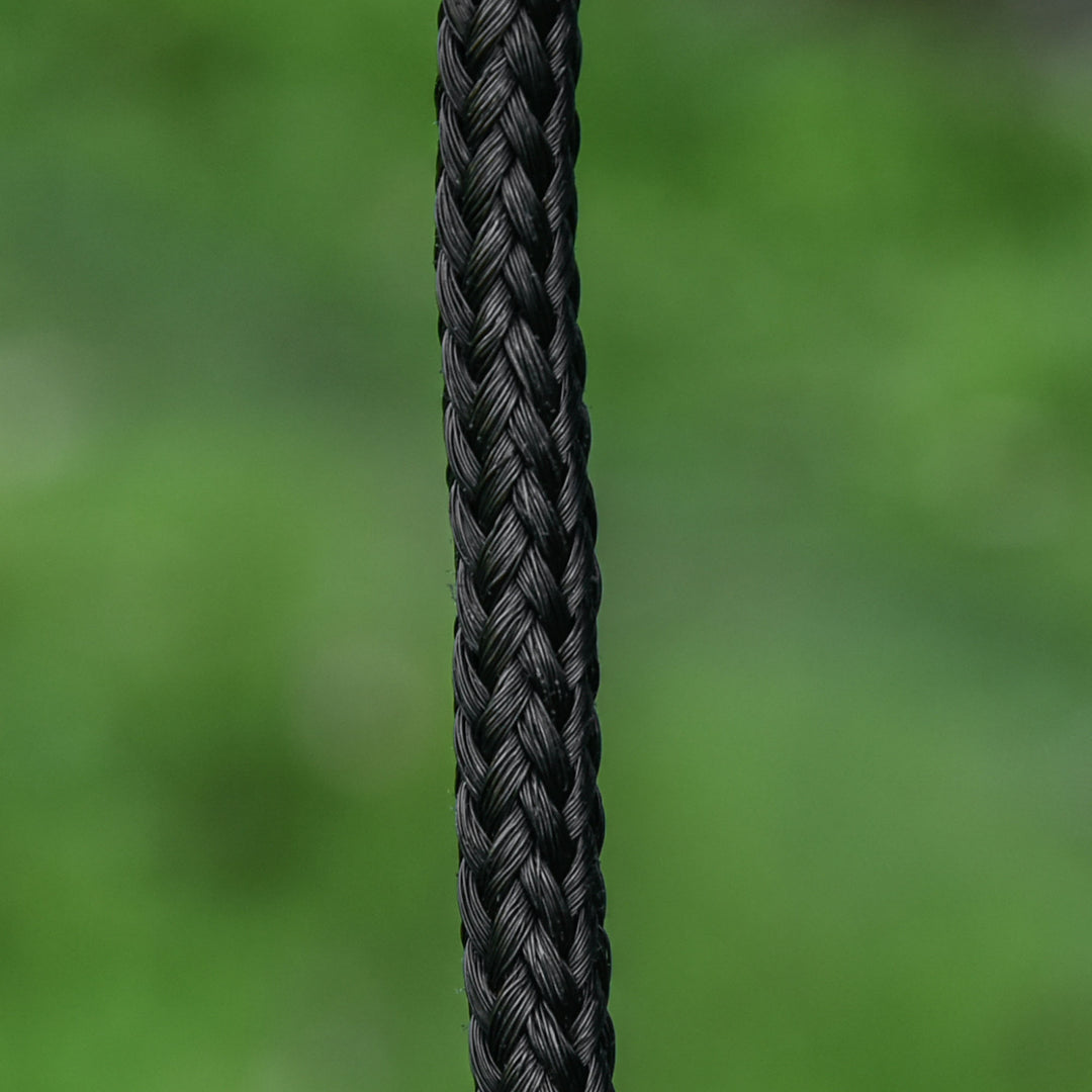 Nest swing, vejrbestandig, op til 100 kg, længdejusterbare reb, ø110 cm, blå