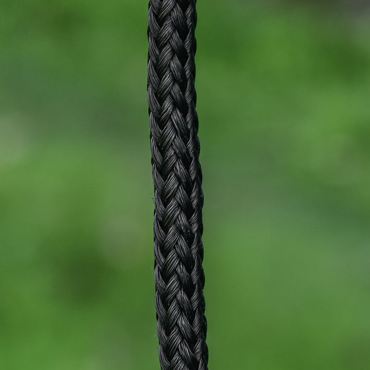 Nest swing, vejrbestandig, op til 100 kg, længdejusterbare reb, ø110 cm, blå