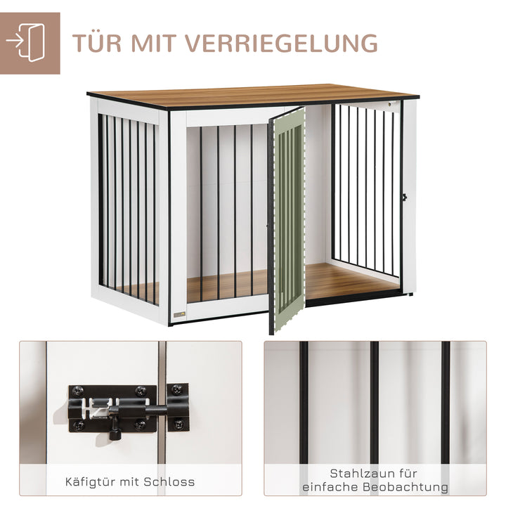 Hundebur, 1 dør, til små og mellemstore hunde