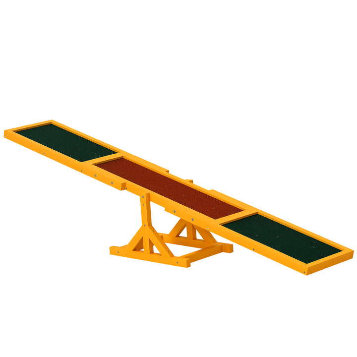 Hundevippe til agilitytræning, skridsikker, bæreevne op til 50 kg, 180 x 30 x 30 cm