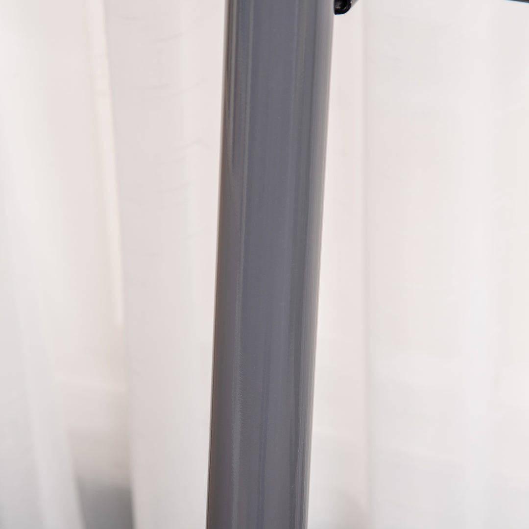 Stepmaskine med LCD-skærm 55 x 44 x 108 cm Stålgrå+Grøn+Sort