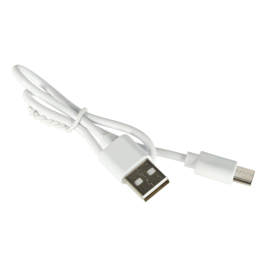 Bordventilator mini håndholdt foldbar vindmølle bærbar USB hvid