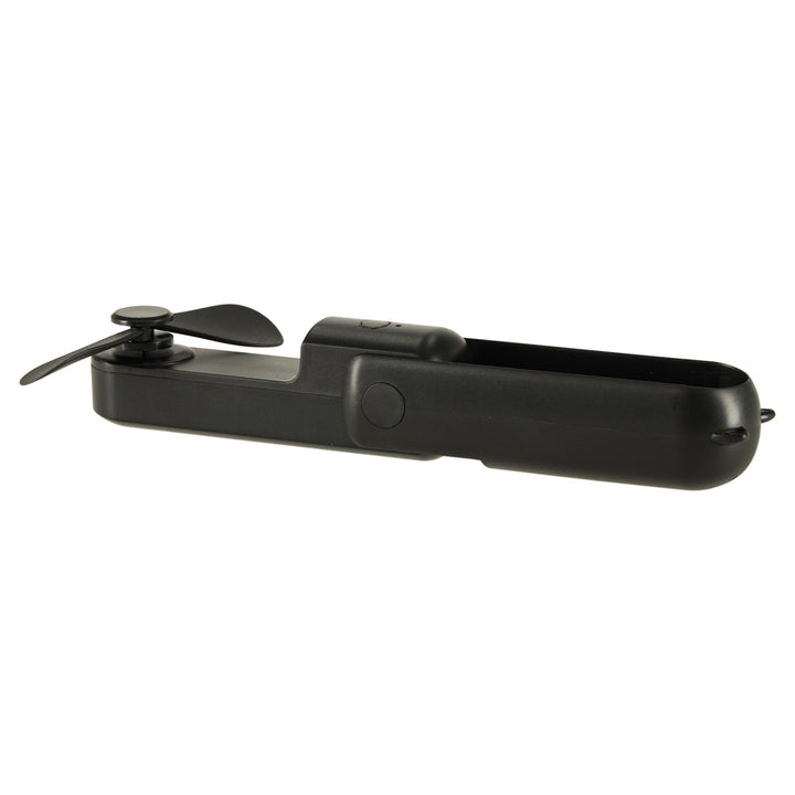 Bordventilator mini håndholdt foldbar vindmølle bærbar USB sort