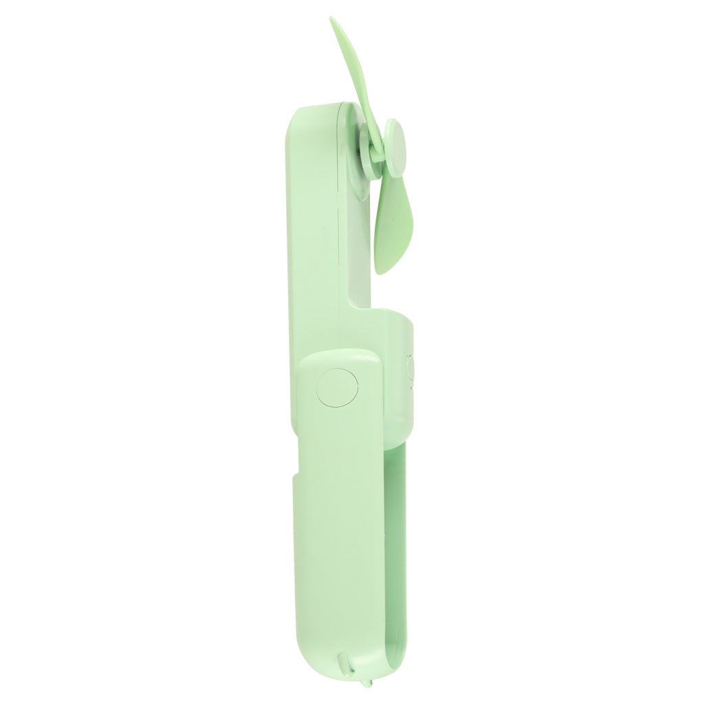 Bordventilator mini håndholdt foldbar vindmølle bærbar USB grøn