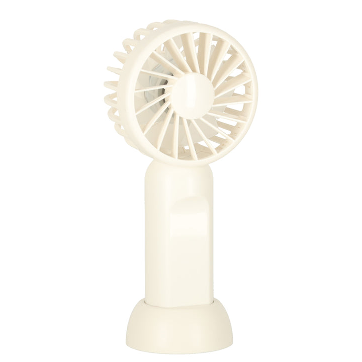 Bordventilator mini håndholdt ventilator bærbar USB-ventilator 13,8 cm