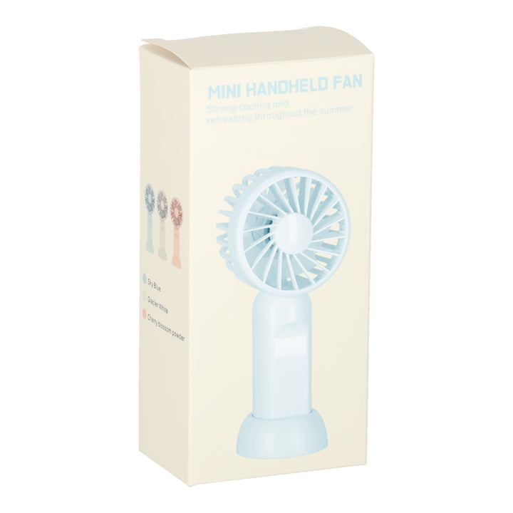 Bordventilator mini håndholdt ventilator bærbar USB-ventilator 13,8 cm