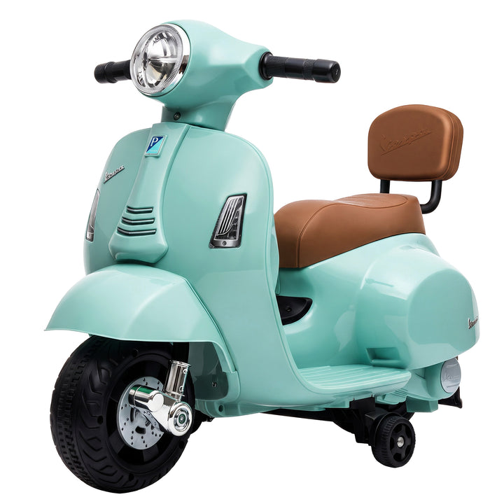 Elmotorcykel til børn Mini Vespa GTS 6V Elmotorcykel Grøn