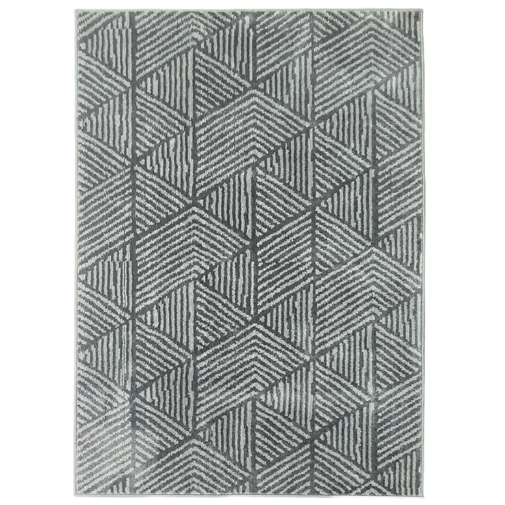 Tæppe stue tæppe i moderne stil, vaskbart tæppe 150 x 80 cm mørkegrå