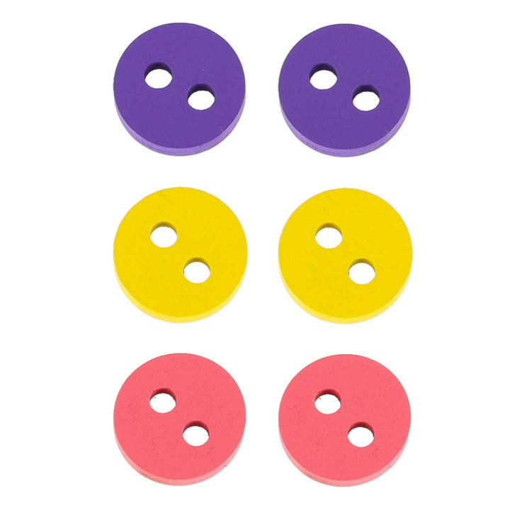 Pædagogisk sæt til at lære at sy knapper pindsvin pindsvin
