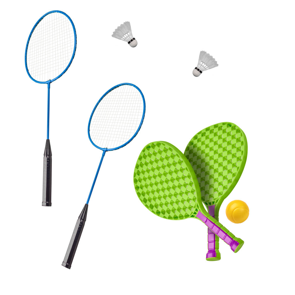 Sportssæt 5-i-1 badminton basketball volleyball tennis frisbee