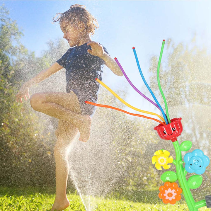 Vandsprinklerfontæne til børneblomst