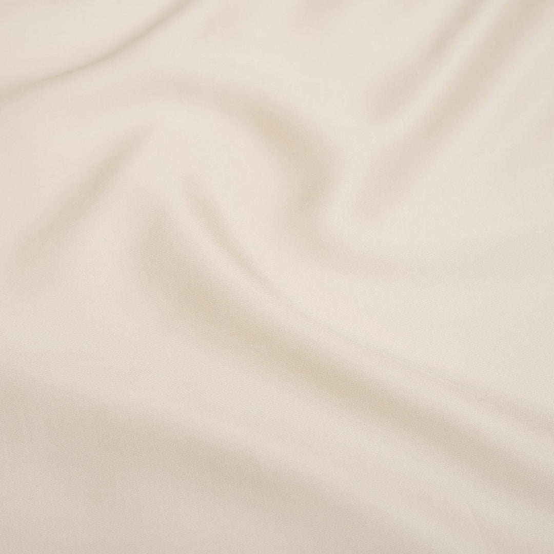 TENCEL™ satin pudebetræk hvidt sand