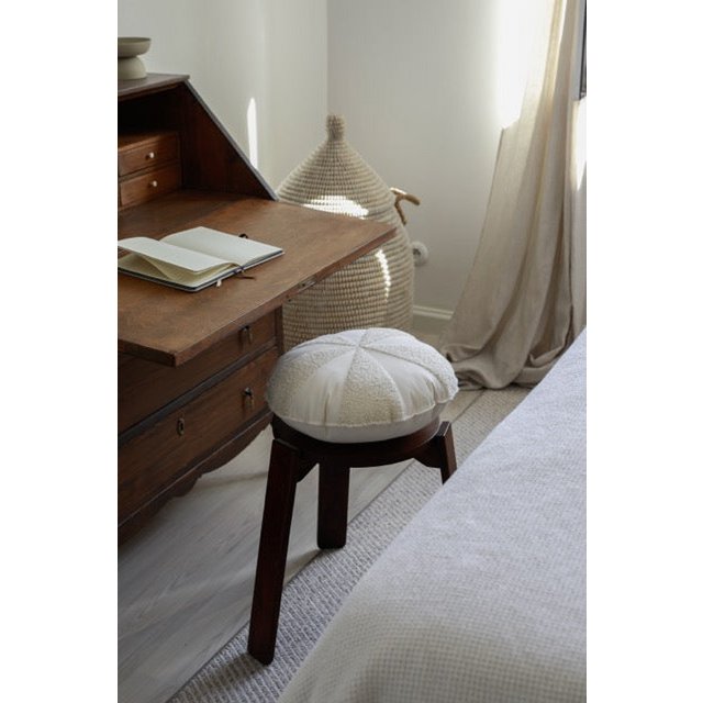 "White lamb" boucle, Patchwork Candy Pude i bomuld