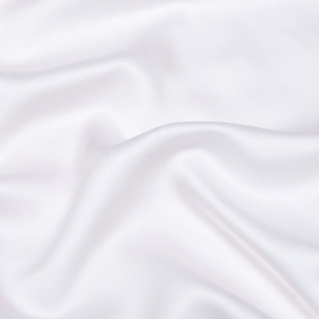 TENCEL™ - Satin pudebetræk hvid