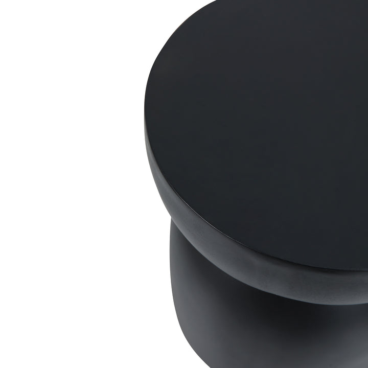 NORDFYN Industrial Black Metal Sidebord